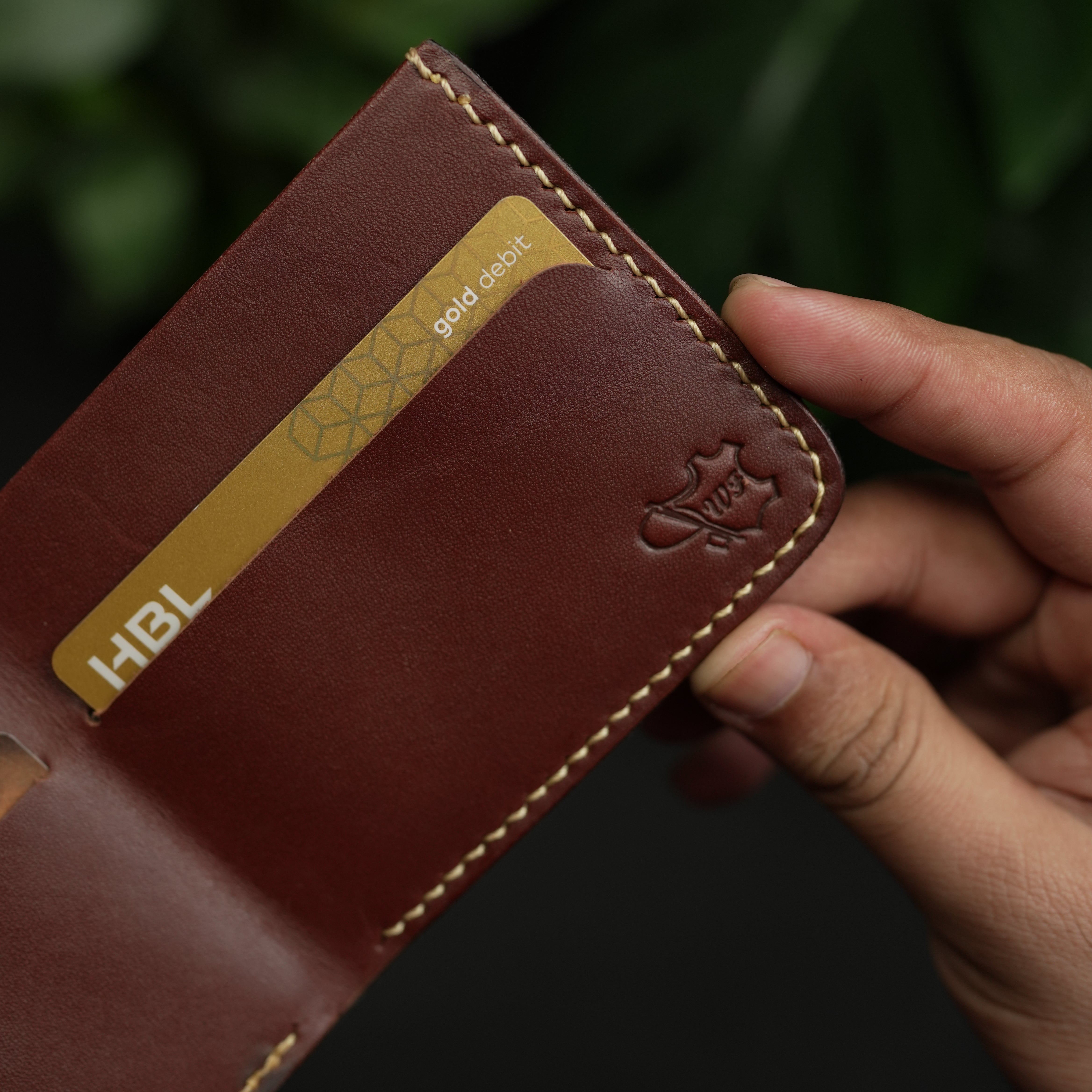No. 89 Bifold leather wallet (Buck brown)
