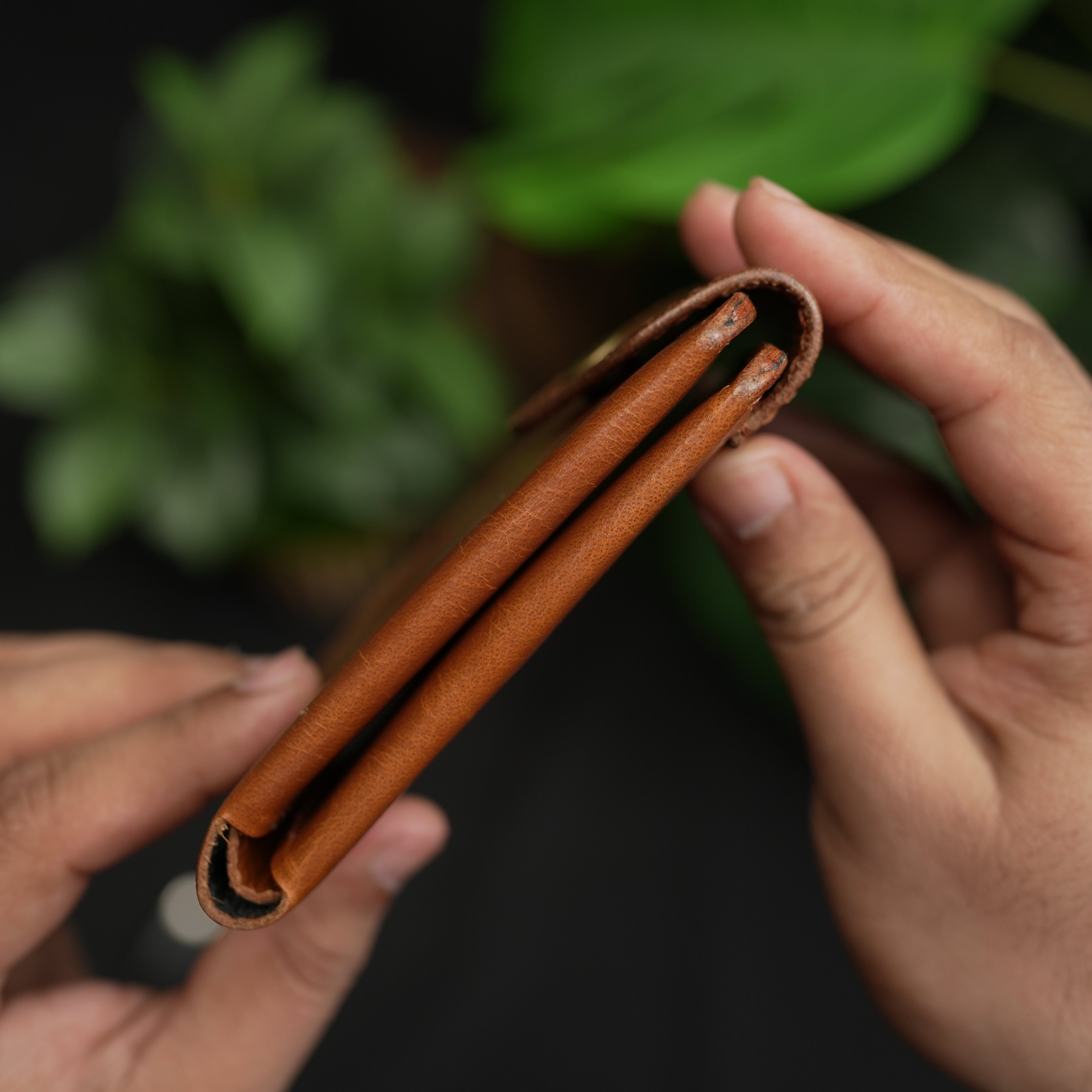 No. 81 Classic Leather Wallet With button