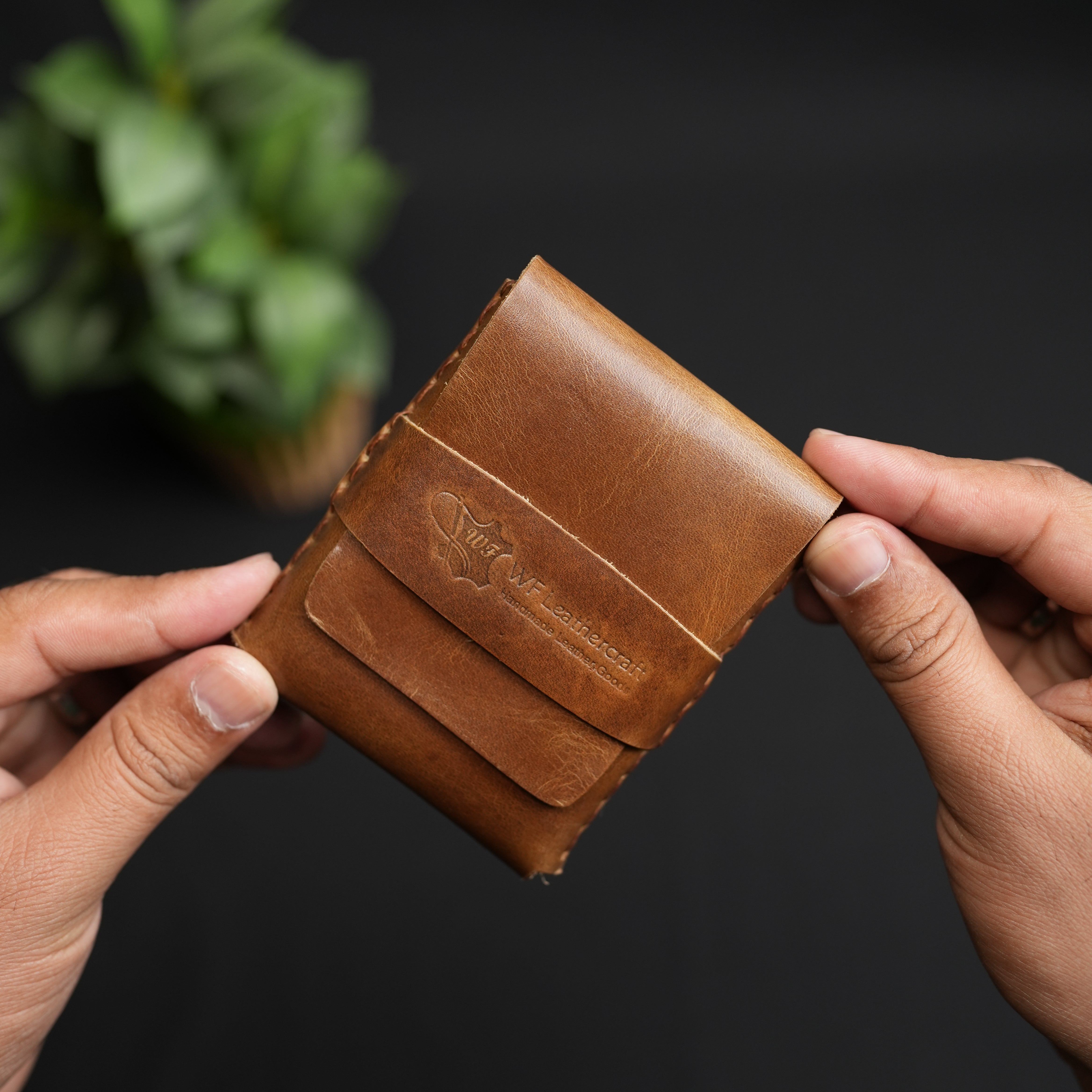 No. 101 All in one Card wallet Brown color