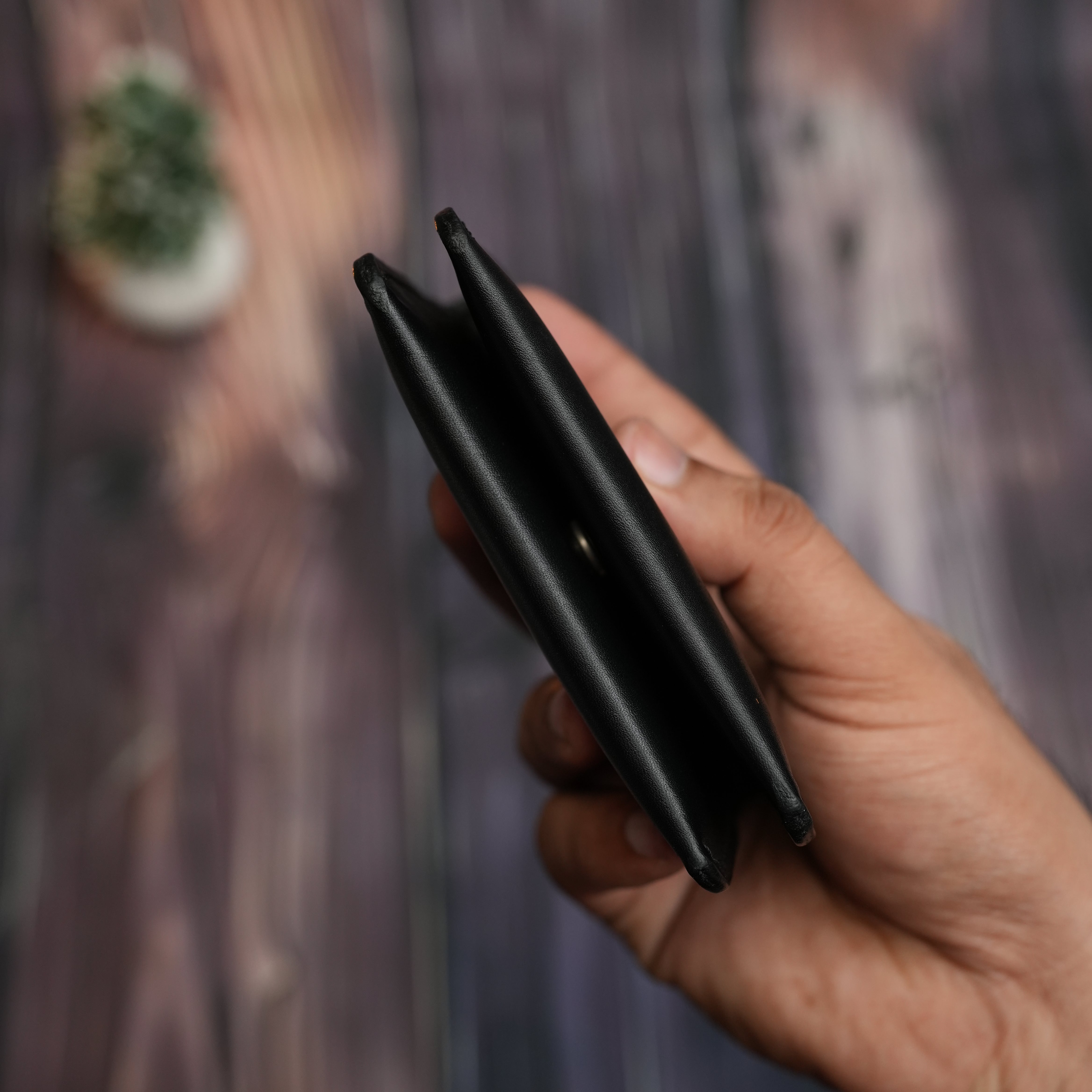 No. 85 Slim Ever Card Wallet ( Black color)