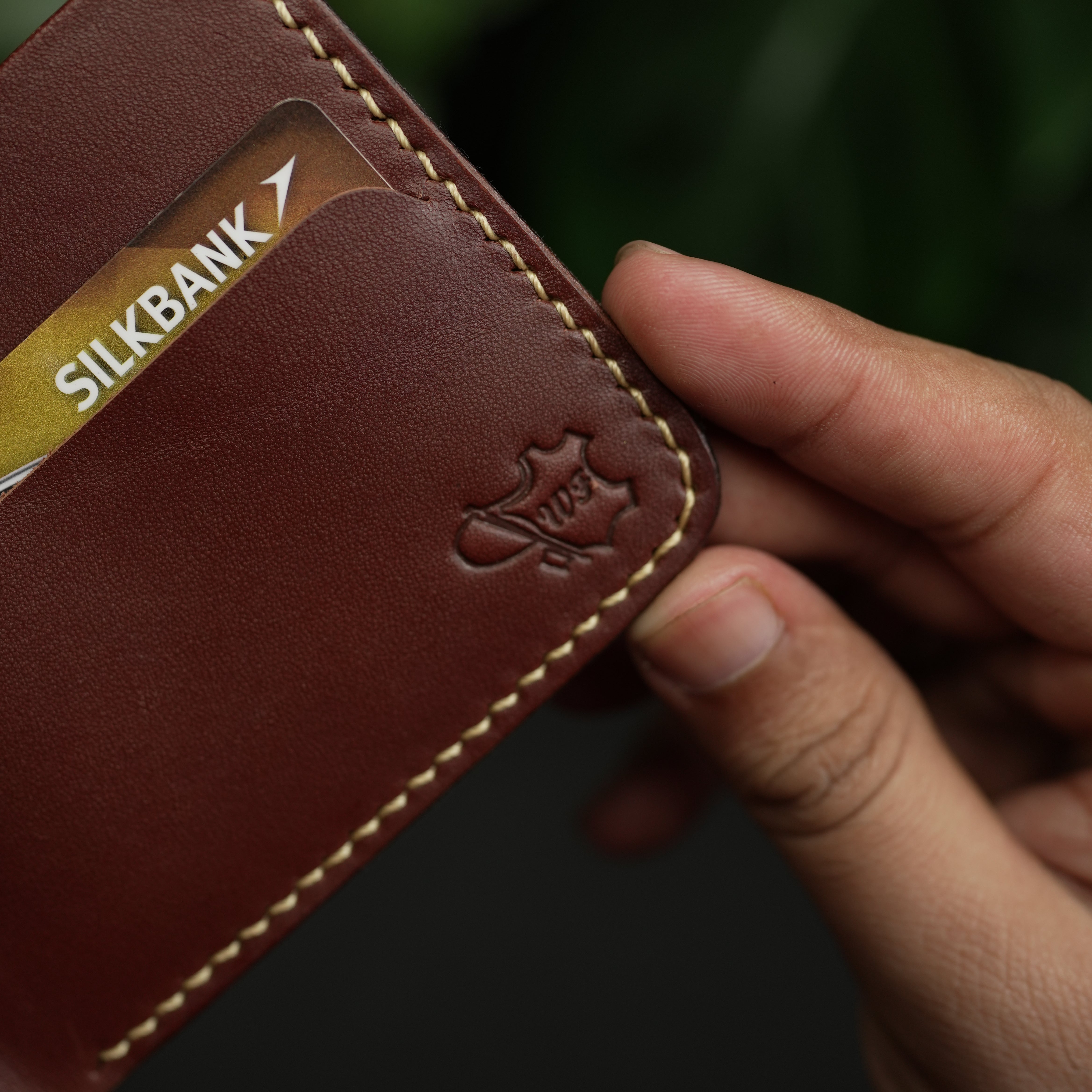 No. 89 Bifold leather wallet (Buck brown)